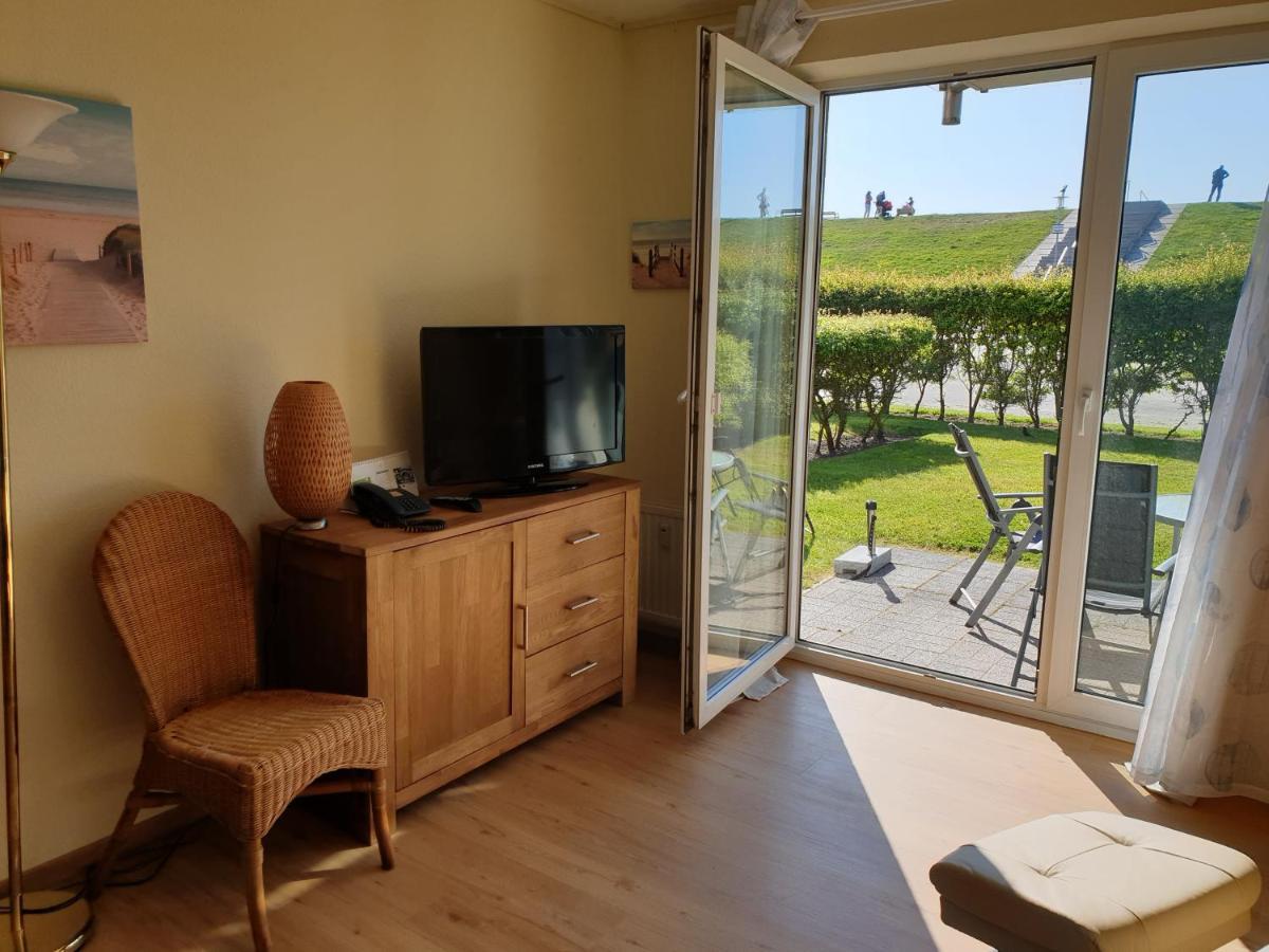 Ferienwohnung Residenz Am Sandstrand Norddeich Norden Esterno foto
