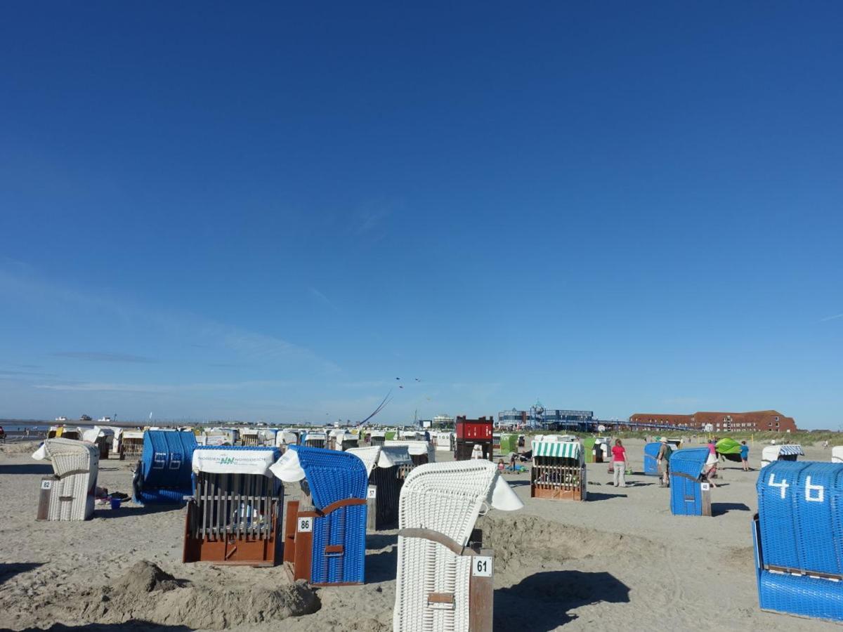 Ferienwohnung Residenz Am Sandstrand Norddeich Norden Esterno foto