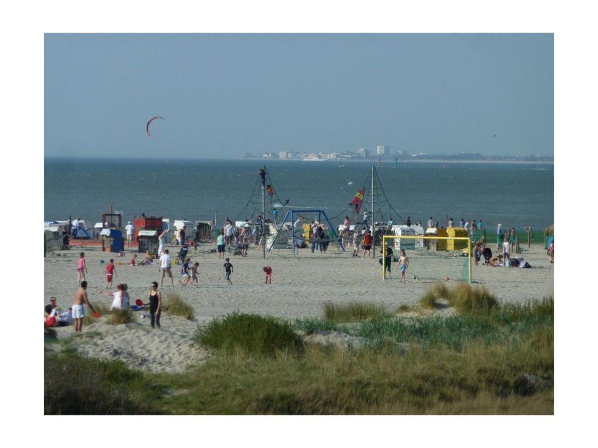 Ferienwohnung Residenz Am Sandstrand Norddeich Norden Esterno foto