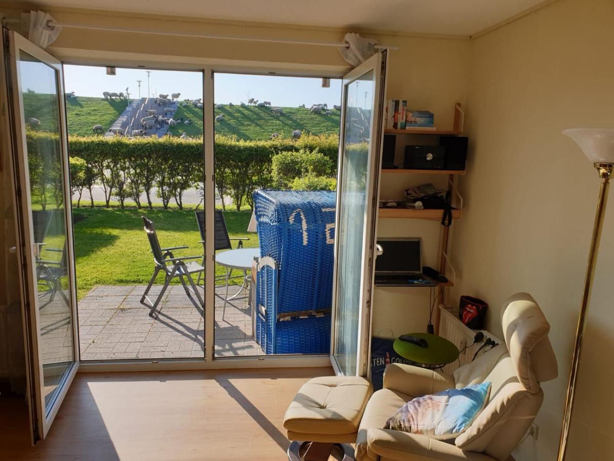 Ferienwohnung Residenz Am Sandstrand Norddeich Norden Esterno foto